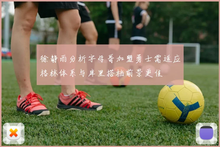 徐静雨分析字母哥加盟勇士需适应格林体系与库里搭档前景更佳