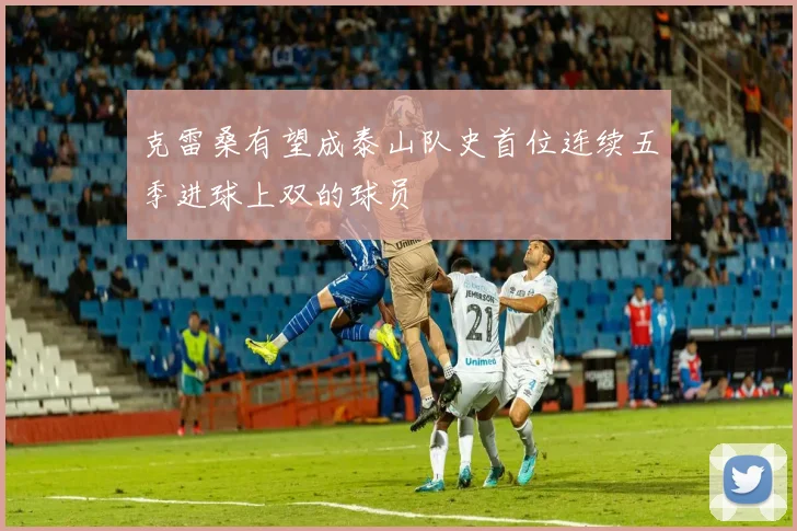 克雷桑有望成泰山队史首位连续五季进球上双的球员